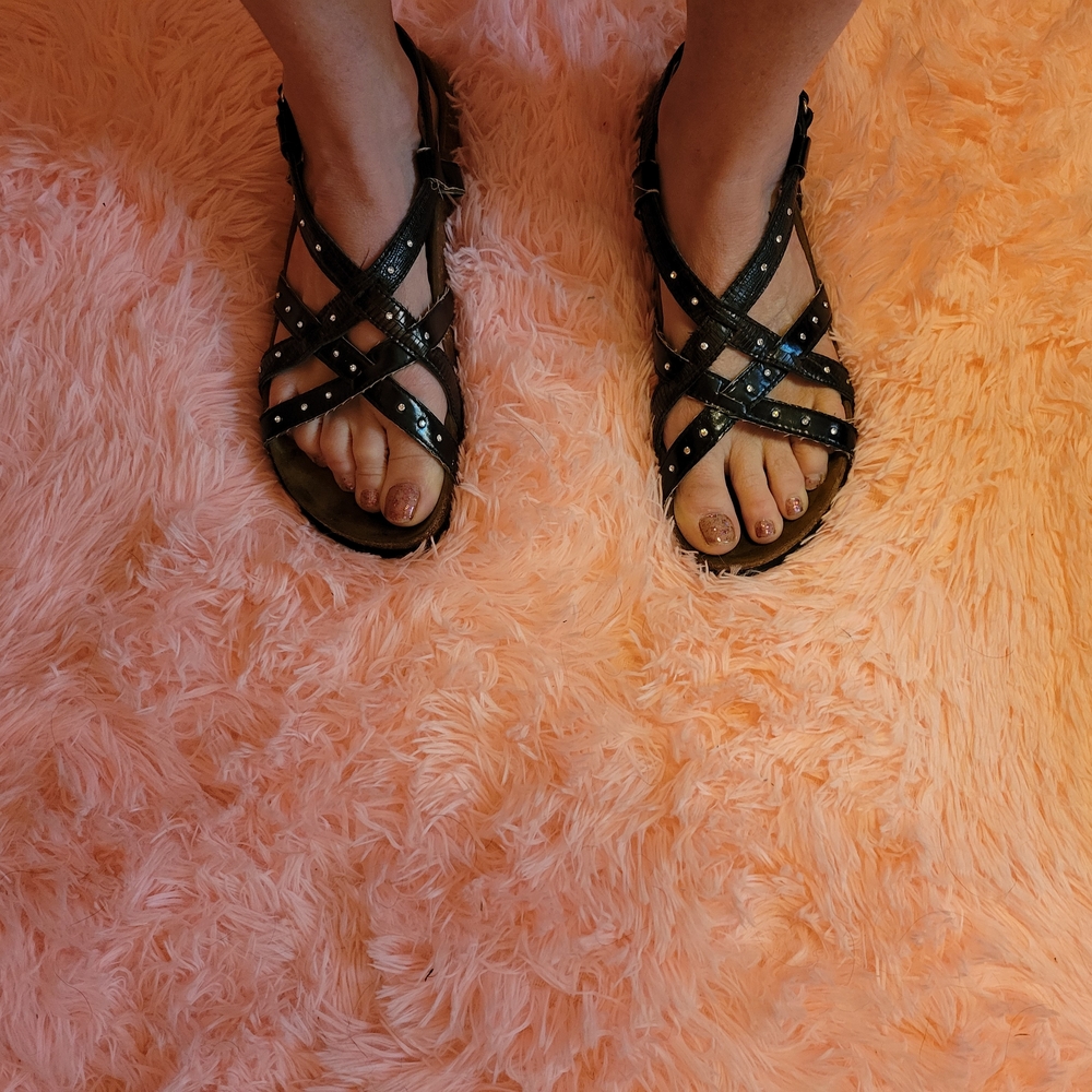 Birkenstock "Betula"Black Strappy Sandals